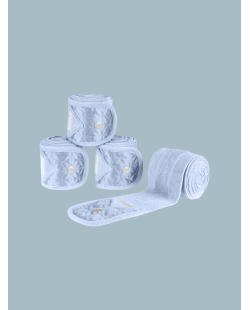 WALDHAUSEN - Bandes de polos Rom bleu pastel