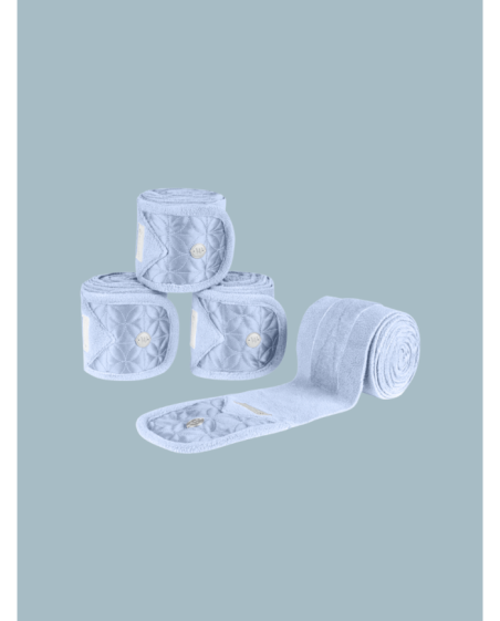 WALDHAUSEN - Bandes de polos Rom bleu pastel