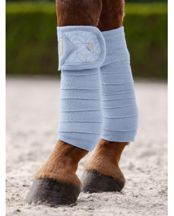 WALDHAUSEN - Bandes de polos Rom bleu pastel