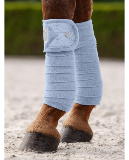 WALDHAUSEN - Bandes de polos Rom bleu pastel