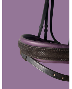 OTTO SCHUMACHER - Bridon confort XS velour et violet en stock