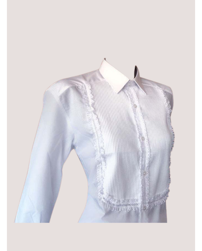 SELLERIE RIOJA - Chemise espagnole encaje unisexe