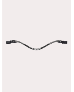 copy of Fancy browband with strass crystals