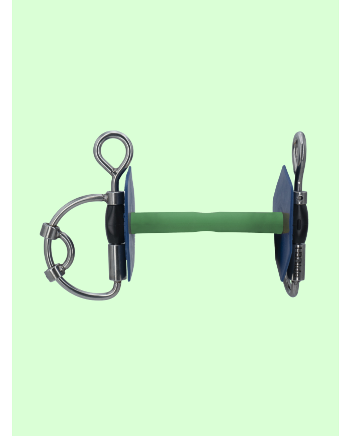I-BRIDE - Mors GOYO Aga réglable Medium Flex + vert