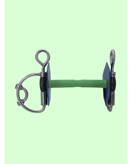 I-BRIDE - Mors GOYO Aga réglable Medium Flex + vert
