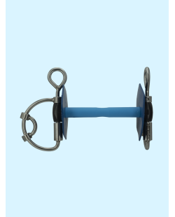 I-BRIDE - Mors GOYO Aga réglable Strong Flex + bleu
