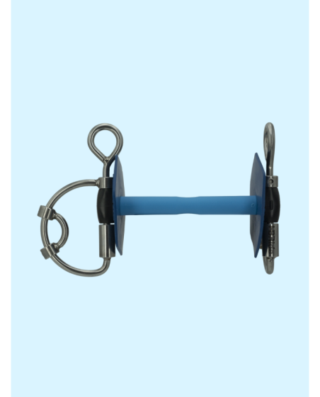 I-BRIDE - Mors GOYO Aga réglable Strong Flex + bleu