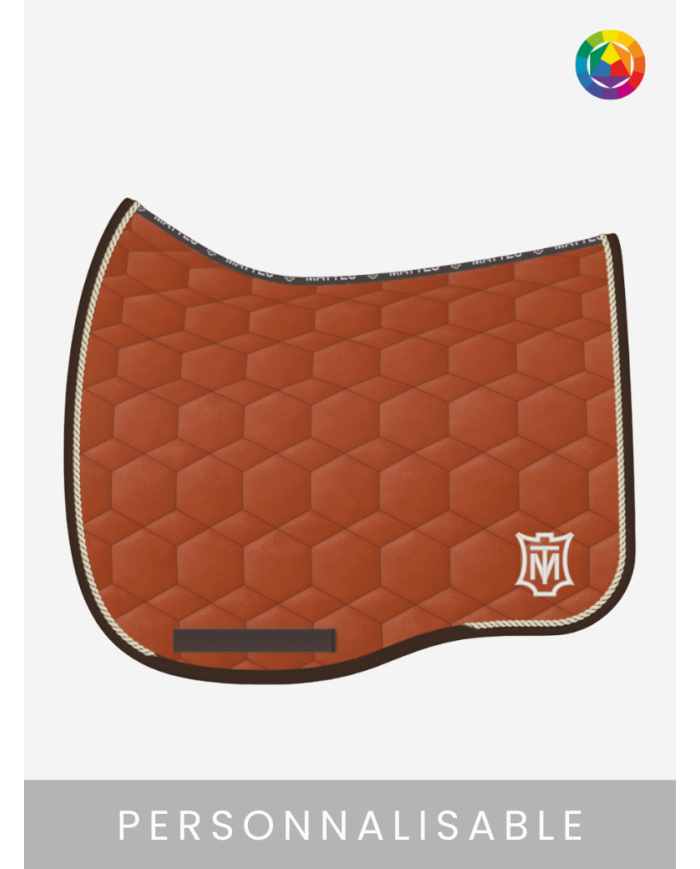 MATTES - Tapis Dressage Quilt SHEEN personnalisable