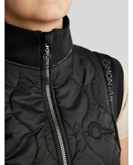 MONTAR - Veste MOMARY sans manche BLACK