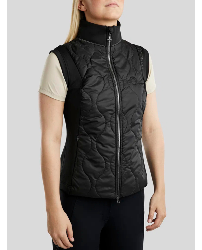 MONTAR - Veste MOMARY sans manche BLACK