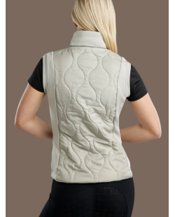 MONTAR - Veste MOMARY sans manche Silver Grey