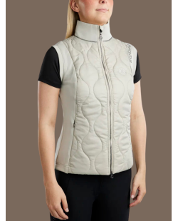 copy of MONTAR - Veste EMMA sans manche pétrole