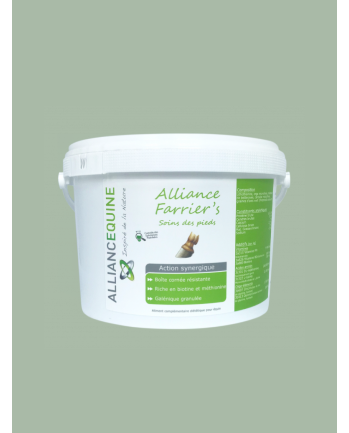 ALLIANCE EQUINE - Farrier's complément biotine granulé