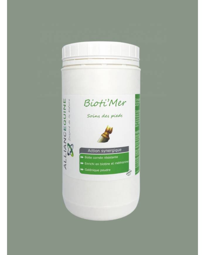 ALLIANCE EQUINE -Bioti'mer complément biotine poudre