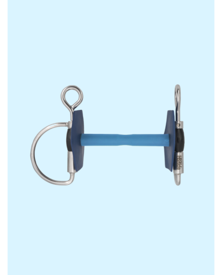 I-BRIDE - Mors Baucher strong flex bleu