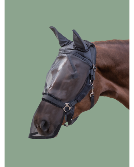 WALDHAUSEN - Masque Anti-Mouches Premium oreilles et chanfrein