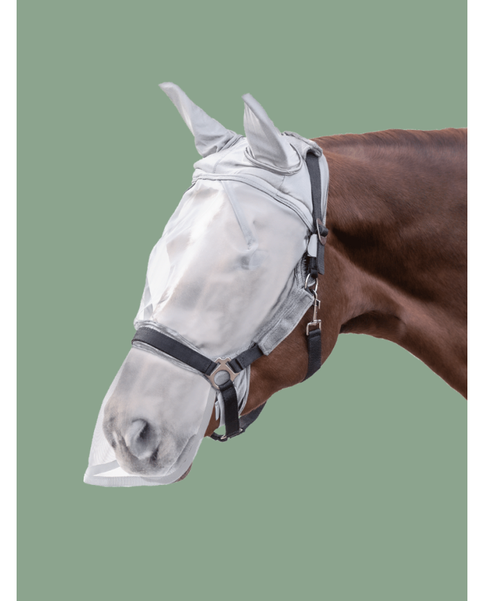 WALDHAUSEN - Masque Anti-Mouches Premium oreilles et chanfrein