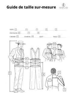 Chemise espagnole sur-mesure