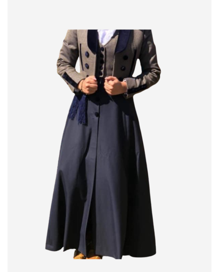 Jupe Portugaise ouverte sur-mesure