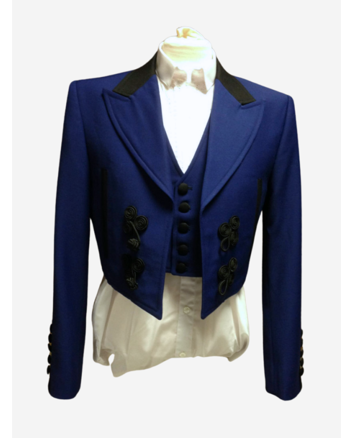 Veste Portugaise col en V sur mesure