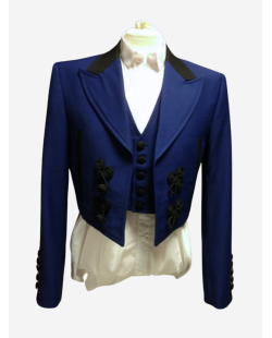 Veste Portugaise col en V sur mesure