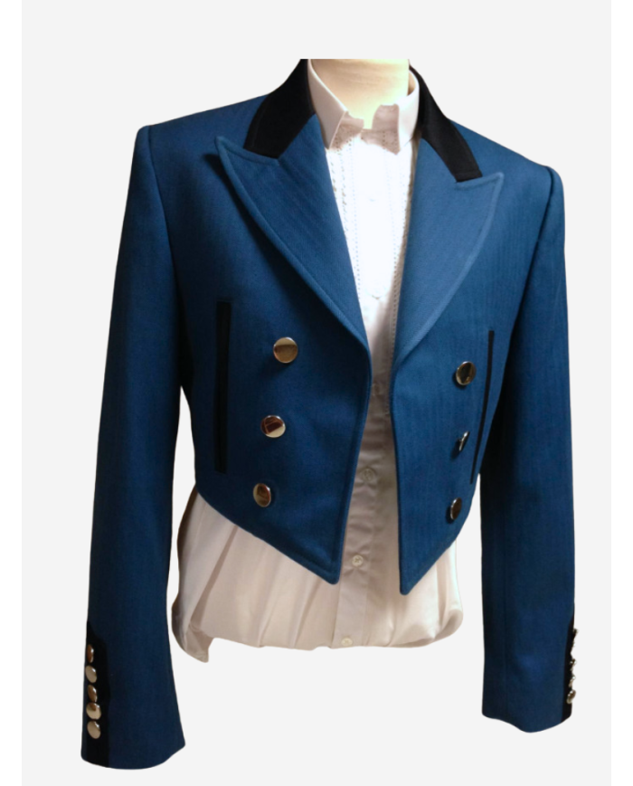 Veste Portugaise col en V sur mesure