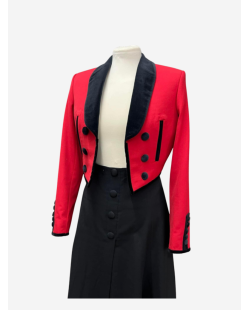Veste Portugaise col rond sur mesure