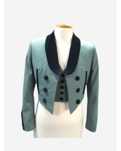 Veste Portugaise col rond sur mesure