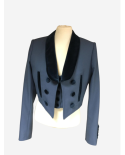 Veste Portugaise col rond sur mesure