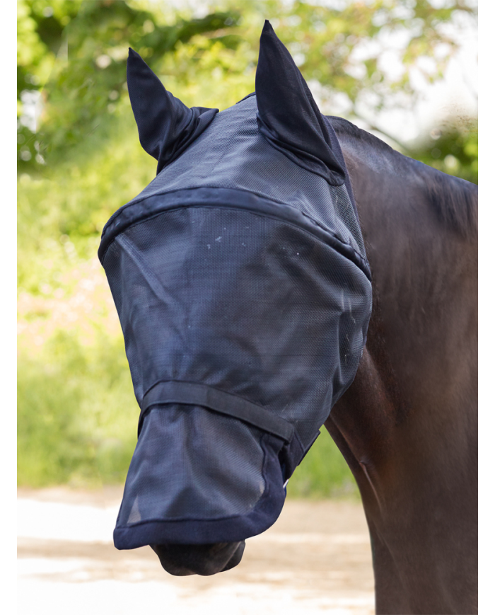 WALDHAUSEN - Masque anti-mouches Premium protection oreilles et chanfrein