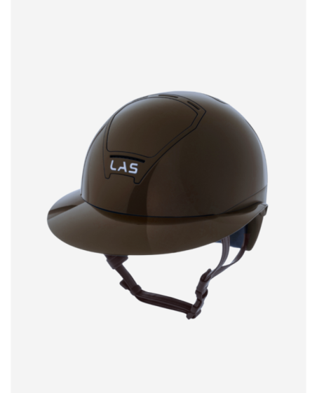 LAS HELMETS - Casque OPERA Marron Chocolat