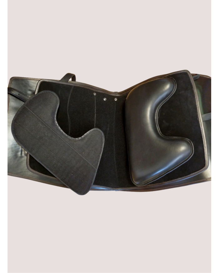 ZALDI - Selle médiévale espagnole SANS ARÇON