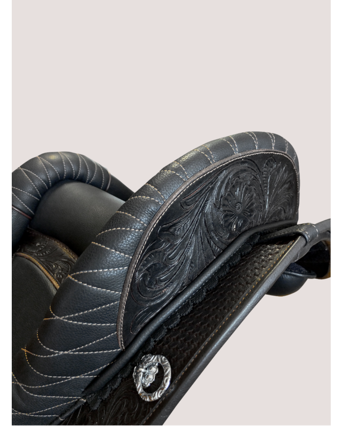 ZALDI - Selle médiévale espagnole SANS ARÇON