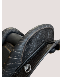 ZALDI - Selle médiévale espagnole SANS ARÇON