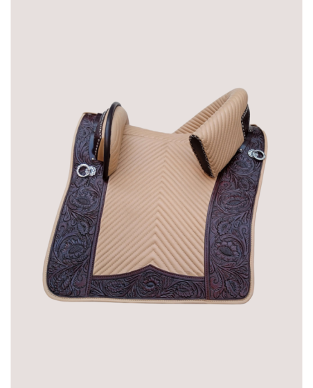 ZALDI - Selle médiévale portugaise SANS ARÇON