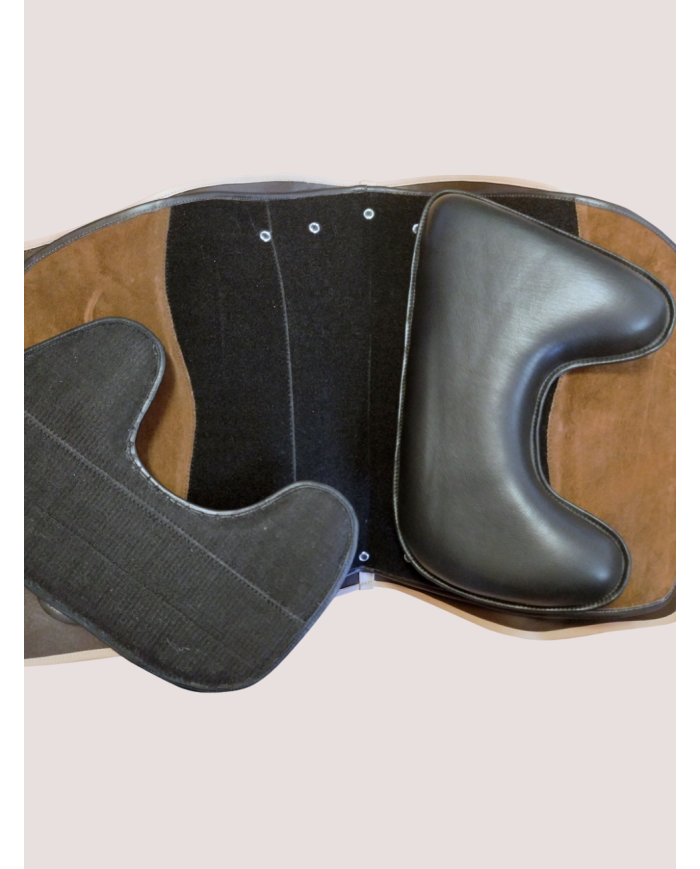 ZALDI - Selle médiévale portugaise SANS ARÇON