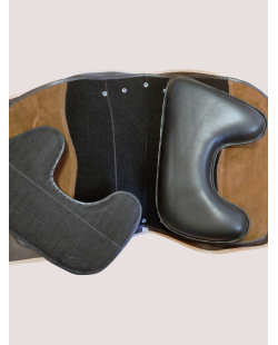 ZALDI - Selle médiévale portugaise SANS ARÇON