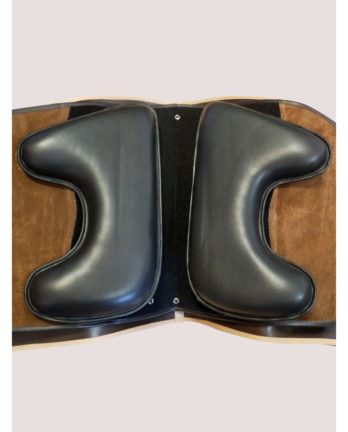 ZALDI - Selle médiévale portugaise SANS ARÇON