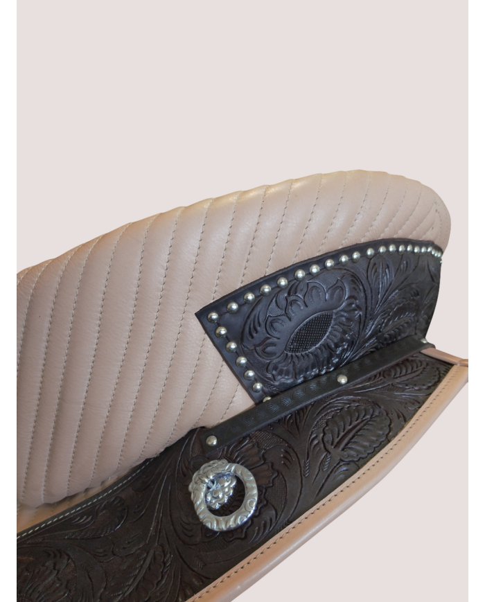 ZALDI - Selle médiévale portugaise SANS ARÇON