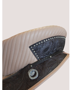 ZALDI - Selle médiévale portugaise SANS ARÇON