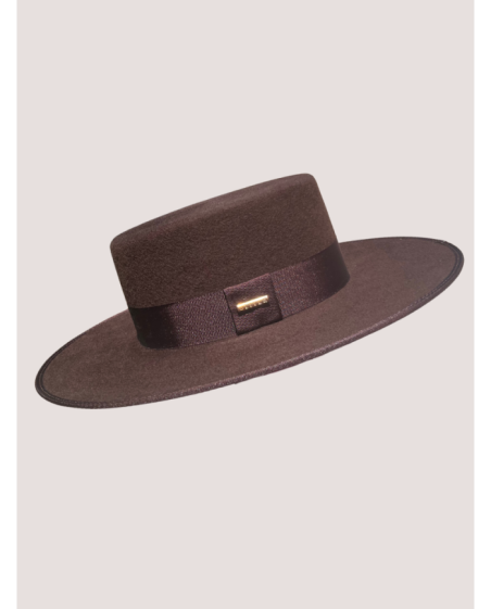Sombrero espagnol ruban - Marron