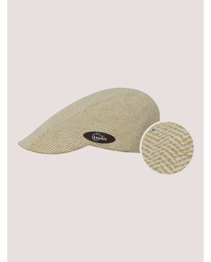 LEXHIS - Casquette anglaise beige