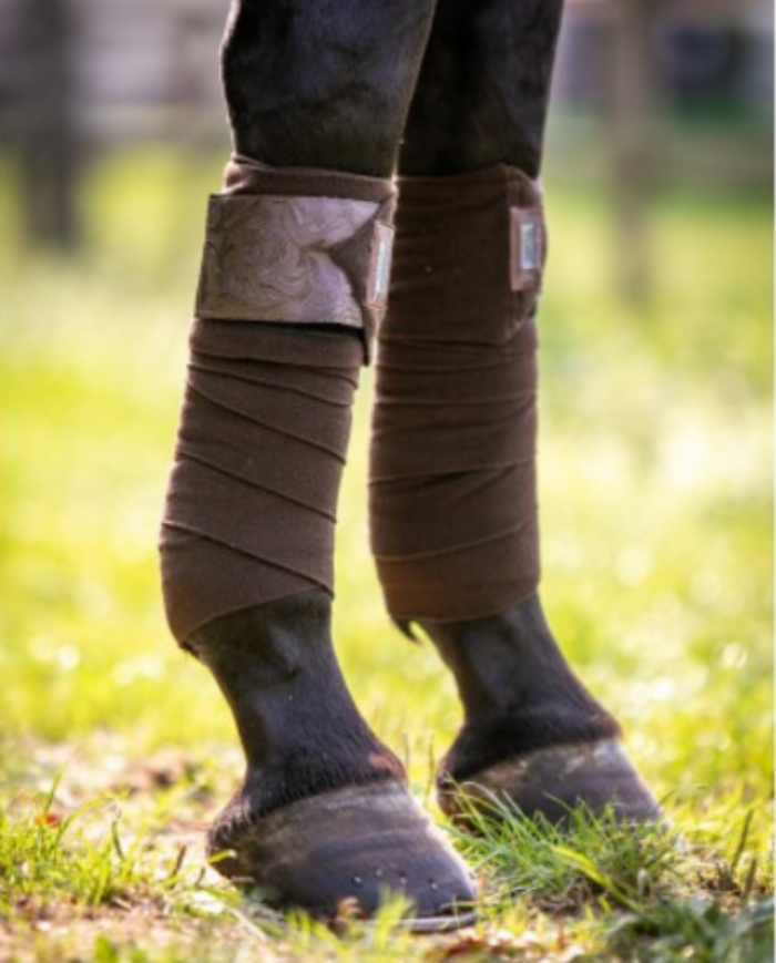 Bandes de polo fleuries