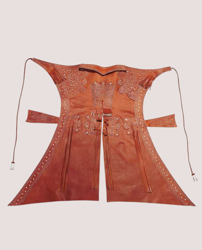 Zahon en cuir orné n°2