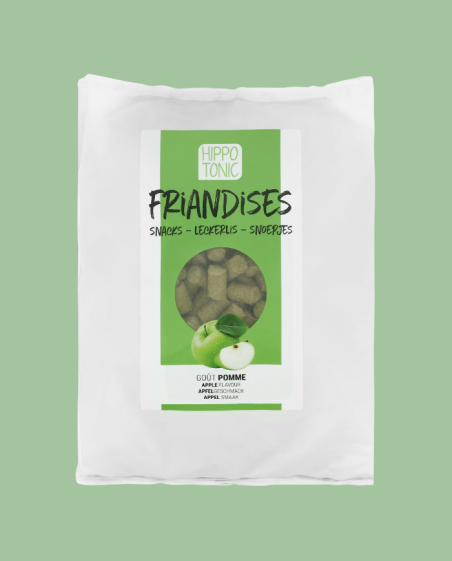 Bonbons pour chevaux pomme