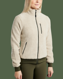 MONTAR - Veste Teddy Olive