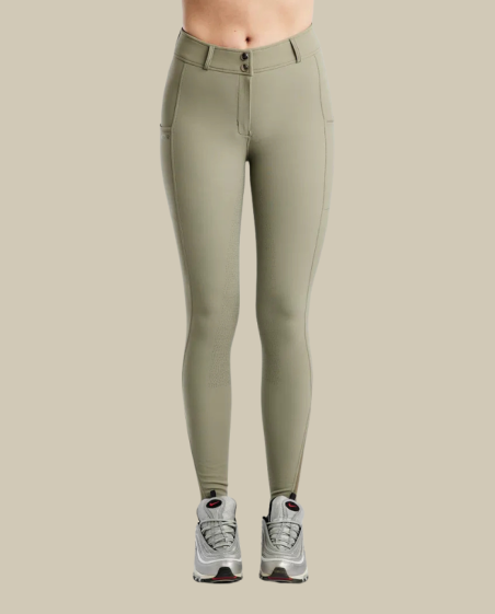 MONTAR - Megan avec poche dusty green