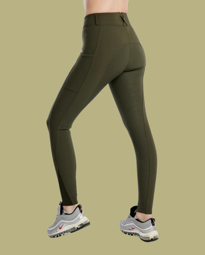 MONTAR - Megan avec poche olive