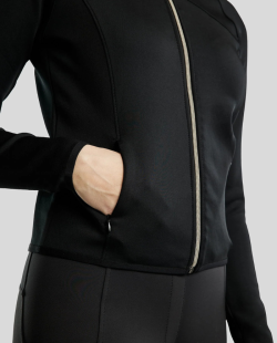 MONTAR - Veste à capuche Moagaia noir