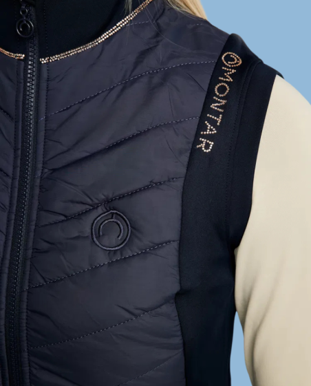 MONTAR - Vesta sans manches Momari Crystals Navy